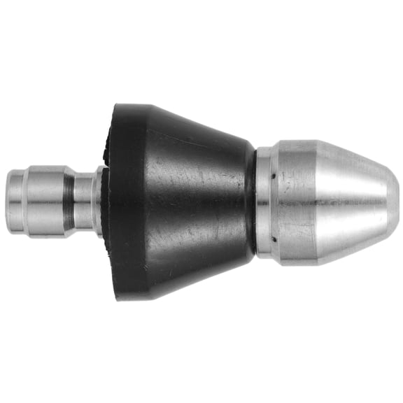 WRITWAA Stainless Steel High Pressure Hose Nozzle, Multi-Function Spray Attachment for Garden Watering and Cleaning, 1 Piece