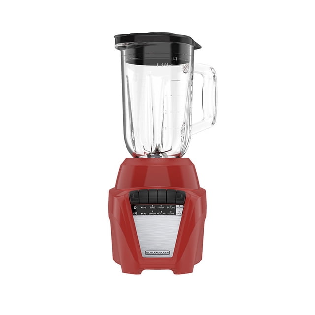 Licuadora Black+Decker Ice Crush 8 Velocidades 1.25L Roja