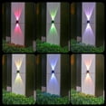 thumbnail image 5 of SPOORYYO RGB LED Solar Outdoor Lights, IP65 Waterproof Landscape Spotlights for Garden, Yard, and Walkway, Auto On/Off Wireless Powered Lighting, 5 of 9