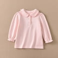 thumbnail image 2 of Rhuody Girls T Shirts Long Sleeve Tee Crewneck Cartoon Prints Tops Blouse Basic Clothes Pink 2-3 Years, 2 of 9