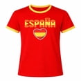 thumbnail image 1 of Playera George para Dama, Manga Corta Estampada Rojo Talla CH, 1 of 4