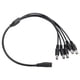 thumbnail image 5 of Divisor de Potencia ANGGREK Divisor de Cable 5,5x2,1mm para Cámara CCTV 1 Hembra a 2 Macho, 5 of 7