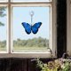 thumbnail image 2 of 2024 atrapasol de mariposa hechos a mano, decoración colgante de cristal de colores para ventanas interiores, jardines exteriores y coches, 2 of 5