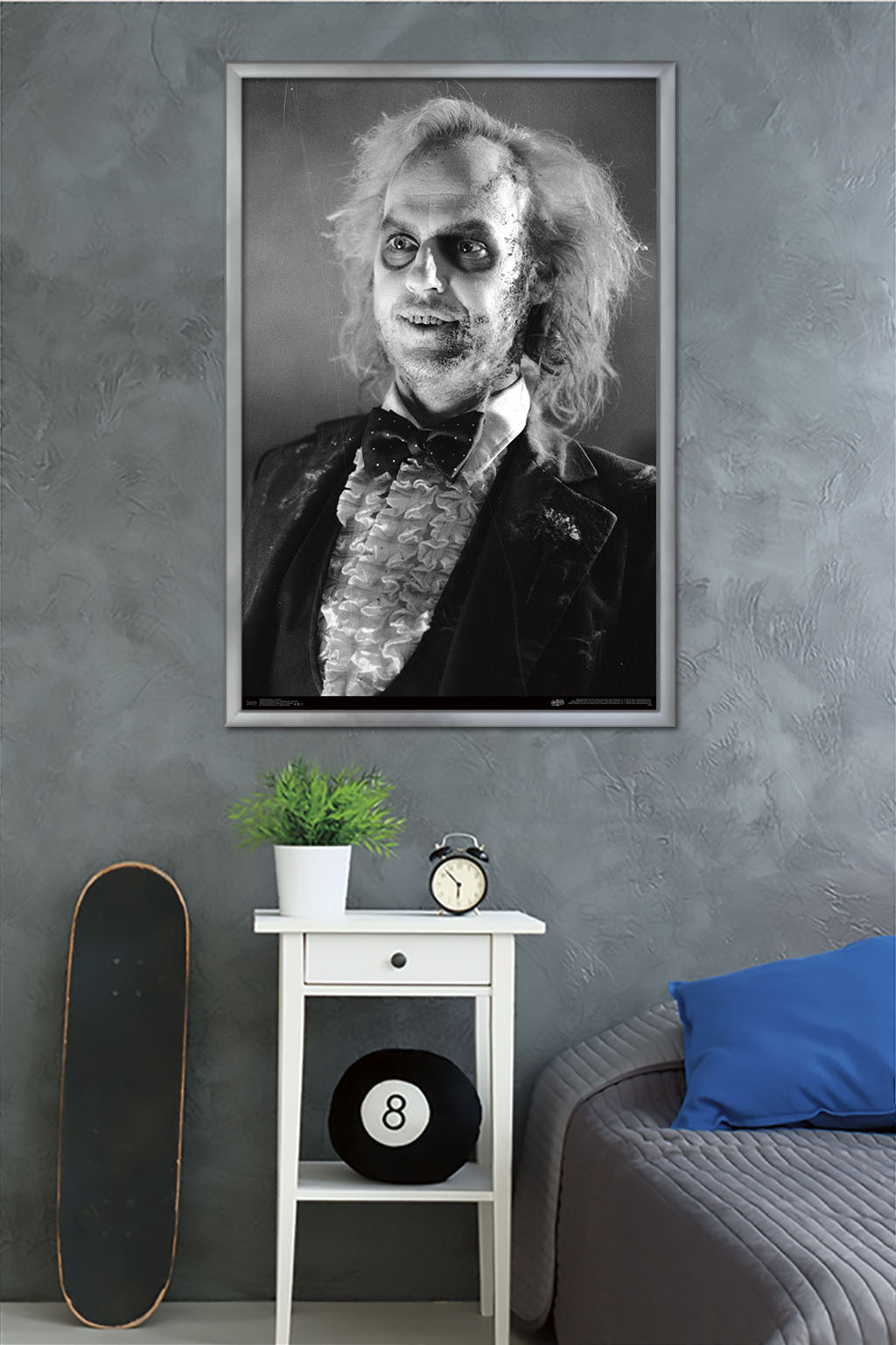 Beetlejuice - Classic Wall Poster, 22.375" x 34", Framed