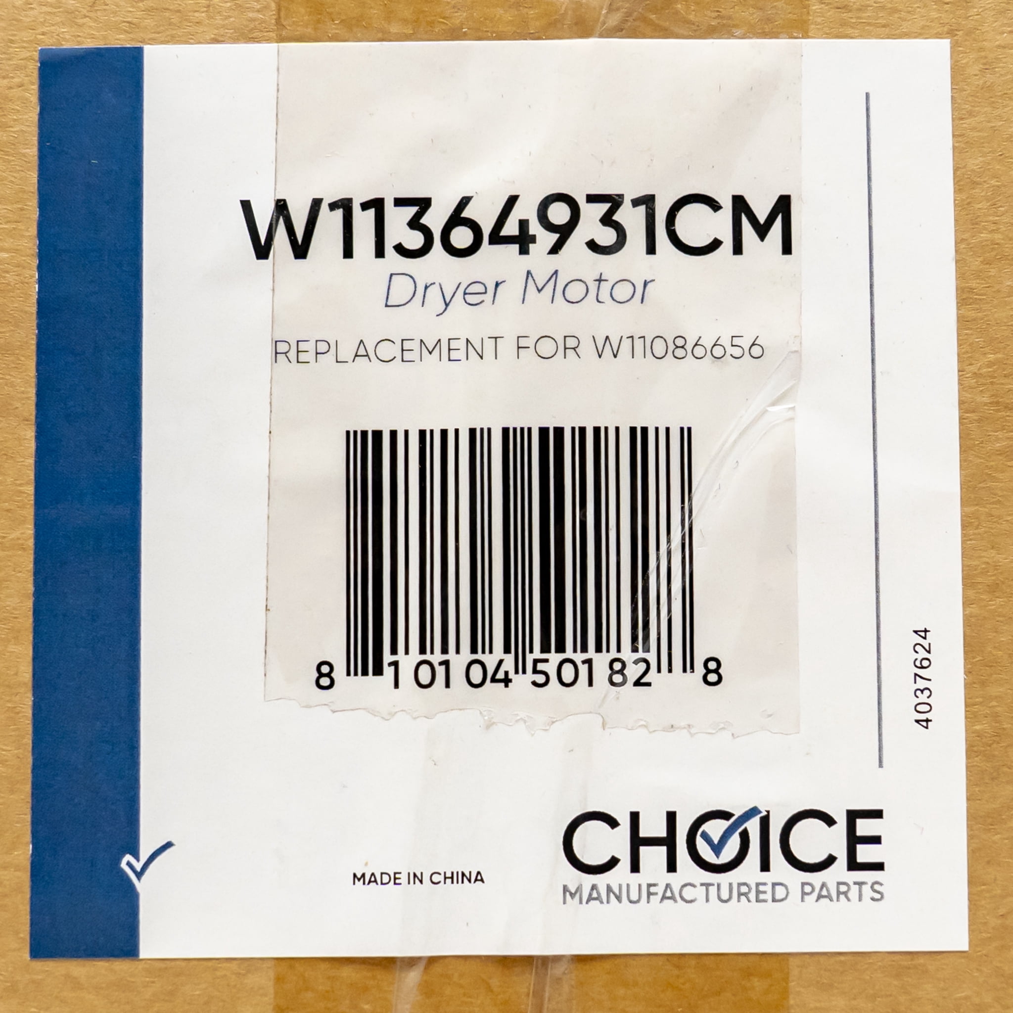 Choice Parts for Whirlpool W11364931 Clothes Dryer Motor Drive