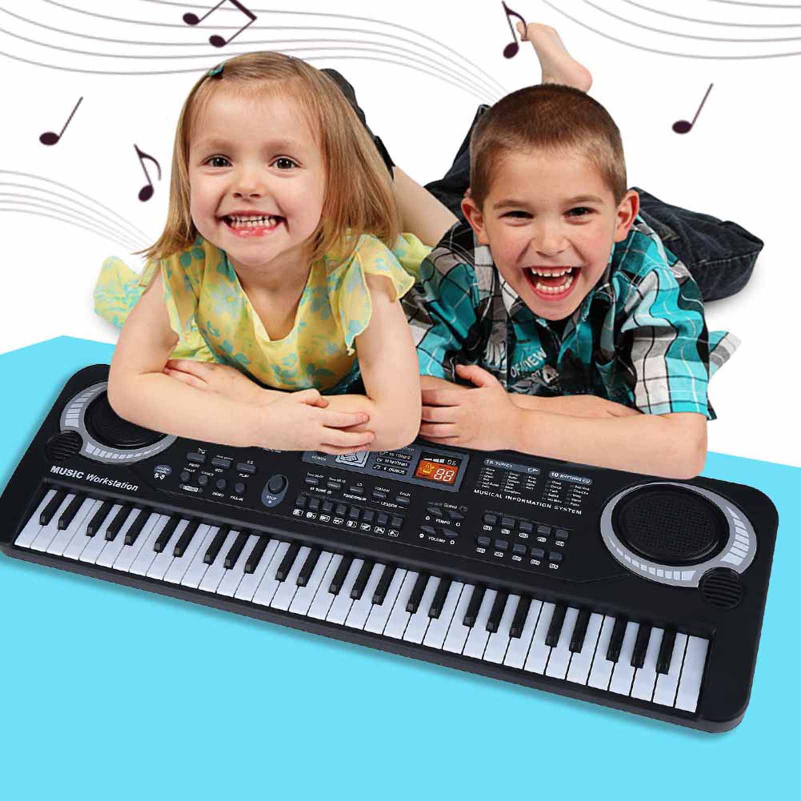 Electric Digital Piano, Keyboard Electric Piano, Electric Piano, Electric 61 Key Piano Keyboard For Adults For Kids