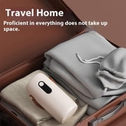 Mini Portable Foldable Clothes Dryer, Compact Electric Drying Machine with Dry Bag and Hook, Quiet Clothes Dryer for Travel, RV, Home, Apartment, Quiet and Fast-Drying