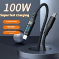 thumbnail image 7 of 5A Power Delivery with Digital Power Display Braided Type C Cord for Phone, 7 of 7