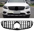 thumbnail image 4 of Parrilla delantera Panamericana para estilo GT, compatible con MercedesBenz GLC W253 X253 GLC300 GLC350 20152019, 4 of 10