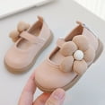 thumbnail image 2 of Otqutp Birthday Footwear for Baby Girls Single Shoes Soft Soled Leather Shoes Children's Toddler Shoes Flower Baby Shoes for 0 to 4 Years, 2 of 4