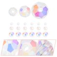 thumbnail image 2 of Miangastore Perles de Verre Transparentes Coupe Multifacettes 300 Pcs 4mm, 2 of 8