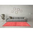 thumbnail image 3 of Ahgly Company Indoor Rectangle Abstract Red Modern Area Rugs, 7' x 9', 3 of 4