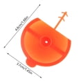 thumbnail image 4 of 5Pcs Spray Polyurethane Foam Flat Fan Nozzle Foam Expanding Spray Foaming Jet, 4 of 8
