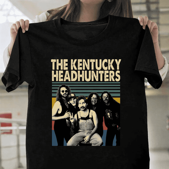 The Kentucky Headhunters Vintage Country Rock Concert Tour Unisex T-Shirt, up to size 3XL.