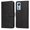 Black, variant on Wallet Phone Case for Xiaomi 12 Lite with Card Holder and Stand Function Pink