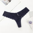 thumbnail image 2 of Culottes pour Femmes à Moins de 10 Culottes pour Femmes String en Dentelle Triangle Ajouré Respirant Entrejambe en Coton Culottes, 2 of 3