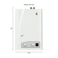 thumbnail image 2 of Eccotemp FVI12 Indoor 4.0 GPM Natural Gas Tankless Water Heater, 2 of 9