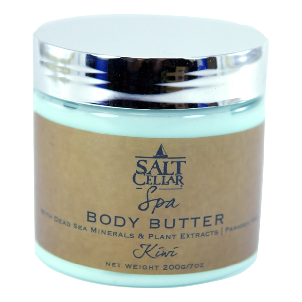 Salt Cellar Dead Sea Body Butter 7 oz (200g) (Mango, Kiwi, Lemon