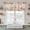 Beige, variant on Vintage Spring Floral Tier Curtains 24 Inch Length, Elegant Flowers Butterflies Farmhouse Cafe Short Curtains for Bathroom Over Sink, Small Kitchen Curtain Light Filtering Drapes 2 Panels 27.5"Wx24"L