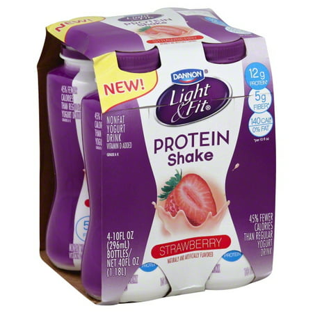 Dairy Dannon LIGHT N' FIT PROTEIN DRINKS 9.5OZ 4PK ...