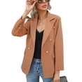 thumbnail image 1 of Chaqueta de traje para mujer, chaqueta de traje para mujer, chaqueta de traje en V, chaqueta de traje de manga larga, calidad inigualable, 1 of 6