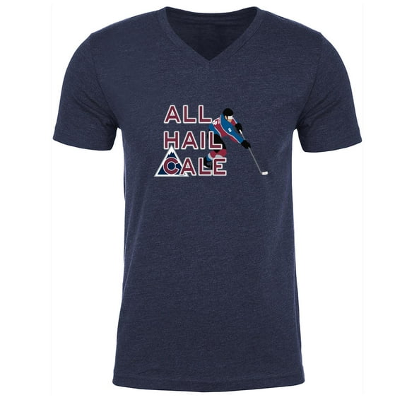 MENS V NECK Avalanche All Hail Cale Makar T-Shirt