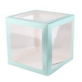thumbnail image 3 of Baby Boxes, Odorless Exquisite Lightweight Transparent Reusable Baby Box Decoration  for Party Blue, 3 of 8