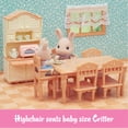 thumbnail image 4 of Calico Critters Dining Room Set, Dollhouse Furniture and Accessories, 4 of 7