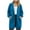 Sky Blue-Coats, variant on Qetyuw Long Hooded Jackets for Women Plus Size Long Sleeve Open Front Cardigans Coat Solid Color Casual Jacket Outwear
