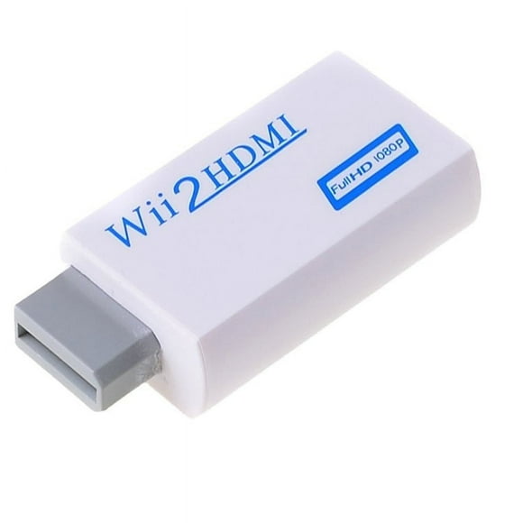 Wii to HDMI Adapter, 1080p Full HD Nintendo White