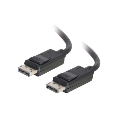 UPC: 0757120544005 | C2G 54400 DisplayPort Cable with Latches M/M  8K UHD Comptatible – Digital Audio Video  Black (3 Feet  0.91 Meters)