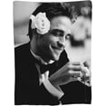 thumbnail image 2 of Robert Pattinson Blanket Bedding Fleece Blanket Soft Throw Blankets Lightweight Anti-Static Blanket - 3 Sizes, 2 of 5