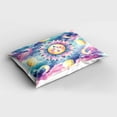 thumbnail image 2 of Ambesonne Sun and Moon Pillow Sham, Boho Sky Clouds Lunar, 26" X 20", Pale Purple Blue and Cream, 2 of 2