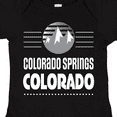 thumbnail image 4 of Inktastic Colorado Springs Colorado Mountains Boys or Girls Baby Bodysuit, 4 of 5