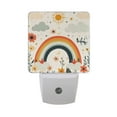 thumbnail image 6 of Yayeee LED Night Light for The Home Plug in With Light Sensors 2 Pack, Cute Rainbow, 6 of 6