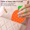 thumbnail image 4 of Zanahoria Push Bubble Fidget Toy Squeezing Anti Stress Relaxing Toys (Zanahoria) Likrtyny juguetes de los niños, 4 of 9