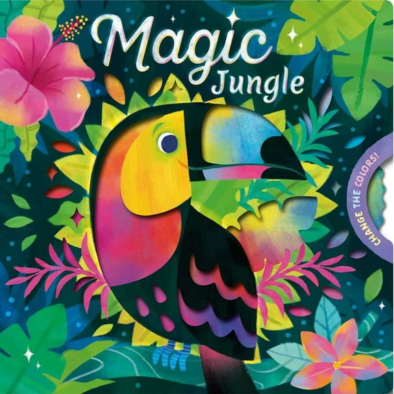 Magic Jungle: Spin the Wheel to Change the Colors!, (Board Book)