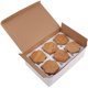 thumbnail image 3 of 12 Pcs in 1 Set Succulent Plant Pots Mini Succulent Planter Ceramic Flower Planter Pot with Bamboo Trays (6 Pots and 6 Trays, White), 3 of 5