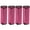 Rose Red, variant on BIMZUC Premium 4Pcs Horse Fly Boots Breathable Comfortable Tear Resistant Fine Mesh Protective Equine Fly Leggings Leg Guards For Turnout Orange (15.35 inches / 39.00 cm)