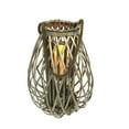 thumbnail image 3 of Infinity HY18407B LED Wood Flameless Lantern, Grey, 29.53", 3 of 3