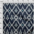 thumbnail image 2 of oneOone Cotton Cambric Fabric Geometric Ikat Decor Fabric Printed BTY 56 Inch Wide, 2 of 4