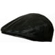 thumbnail image 2 of Black Leather Flat Cap for Men - Classic Newsboy Style Gatsby Hat, 2 of 3