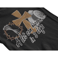thumbnail image 4 of A Lot Can Happen in 3 Days He is Risen Christian Easter Church Men's T-shirt, M, Pacific Blue, 4 of 5