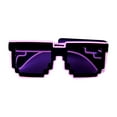 thumbnail image 2 of YOHAVEN LED Luminous Glasses Sunglasses Toy, Cool Glow Party Accessory for Gamer Meme Enthusiast Costume Halloween Birthday Celebration, Fun LED Light-Up Glasses, 2 of 3
