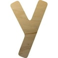 thumbnail image 2 of Unfinished Wooden Kids Letter Y, Rawles Alphabet 4'' Small Craft Letter, DIY VBS, 2 of 4