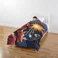 thumbnail image 3 of Marvel Captain America Civil War All-In-One Blanket  Sheet Reversible 60" X 80", 3 of 6