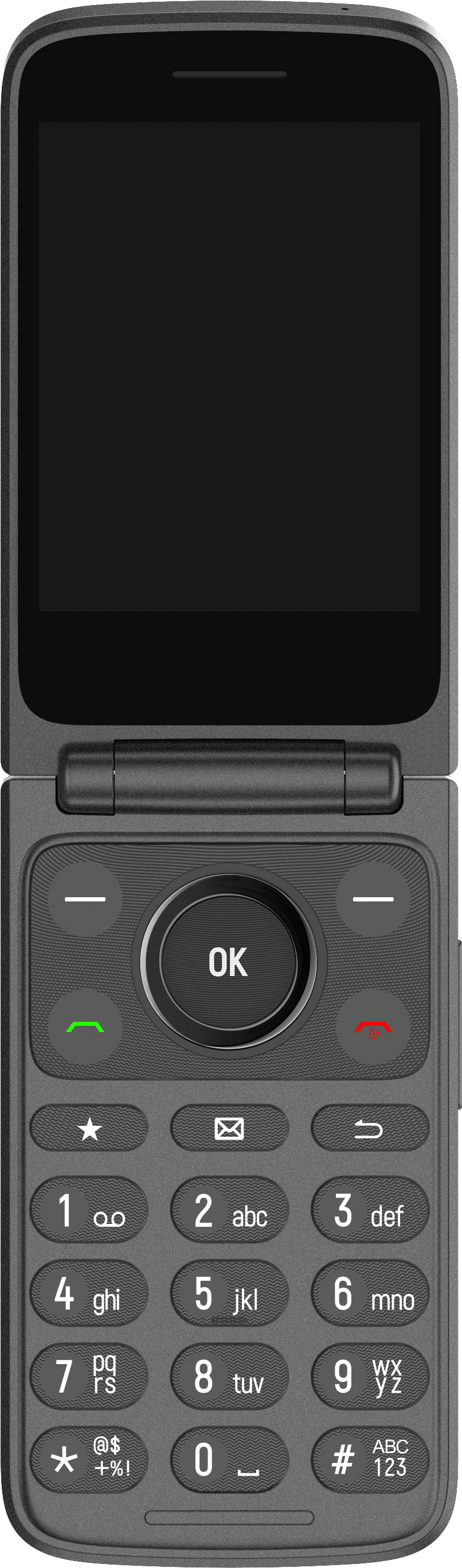 2024 TCL FLIP 3, 16 GB, Stone Gray, Postpaid Feature Phone [Locked to Verizon]