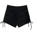 Sopiago Boy Short Swim Bottoms for Women High Waisted Swim Shorts Full
