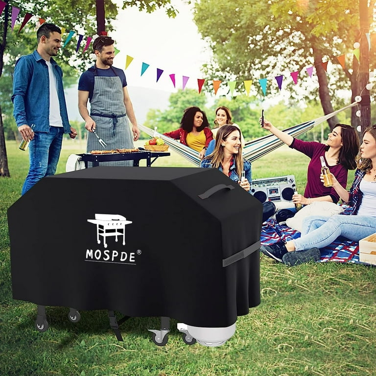 EddHomes 36 Griddle Cover with Heavy Duty Water Resistant Black