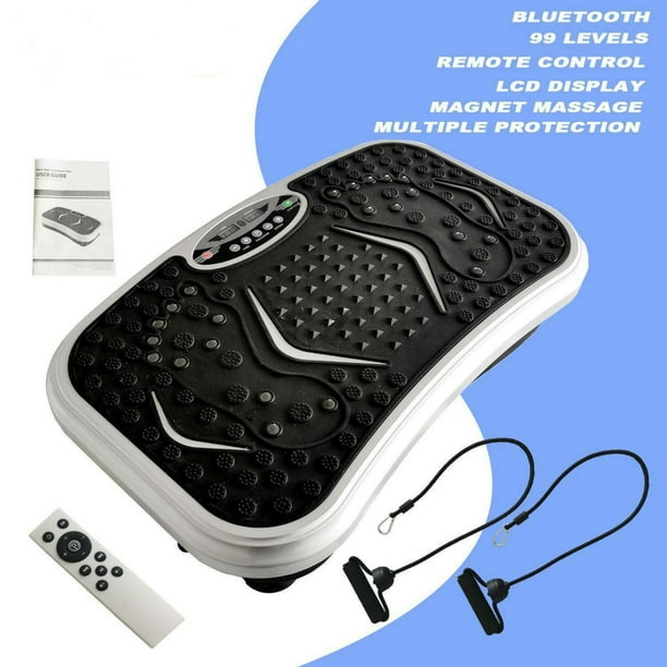 Vibration Power Plates, Vibration Plate Machine with Bluetooth Speaker, Vibration Fitness